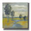 «Mustard Yellow Fields» par Silvia Vassileva, art mural sur toile