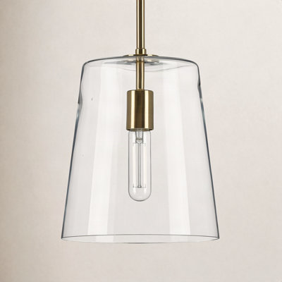 Selena Single Light Glass Dimmable Pendant