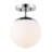 Statler Glass Semi Flush Mount-2010117113