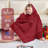 Battery Operated Heated Wearable Blanket Hoodie - Oversized Sherpa Fleece with Giant Pocket, Hood & Sleeves, Gift for Women & Adults-101291628