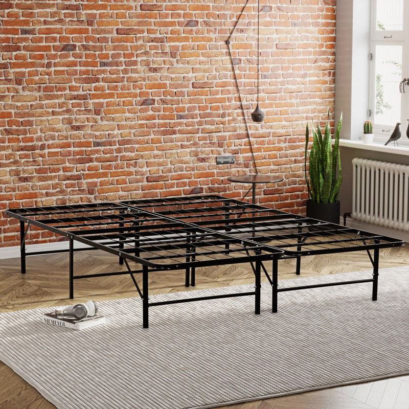 Metal Platform Bed Base, Queen