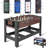 54” 4-in-1 Swivel Multi-game Table - Combo Game Table Set with Air Hockey, Billiards, Foosball, Ping Pong
