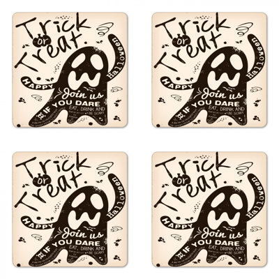 Square 4 Piece Coaster Set