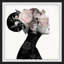 «Dark Flower Turban II» par Buchman, impression encadrée-746747124