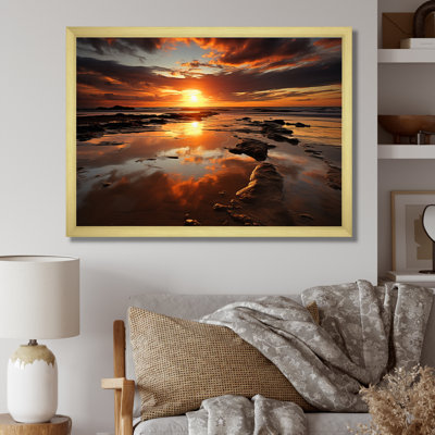 " Coastal Serenity At Sunset IV "