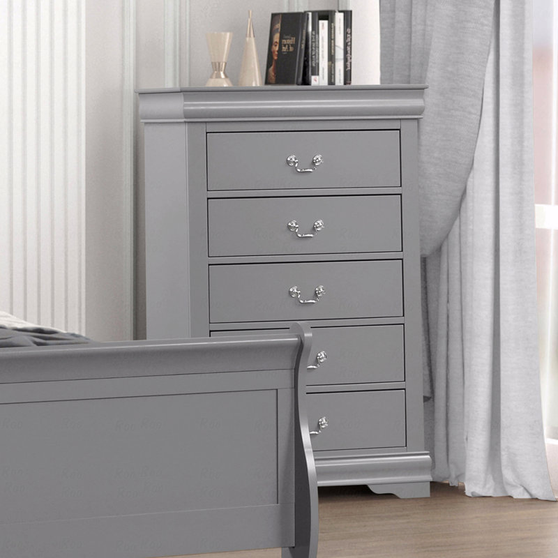 Tiroir de rangement de style transitionnel 1Pc