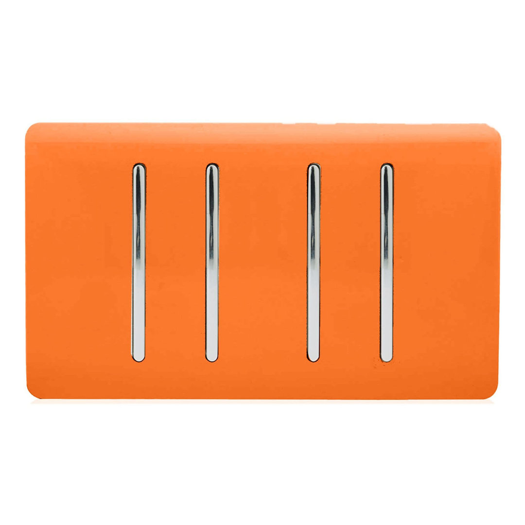 Trendi Switch 4 Gang 1 or 2 Way Light Switch