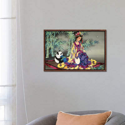 Secrets Of The Bamboo Forest - Painting on Canvas
