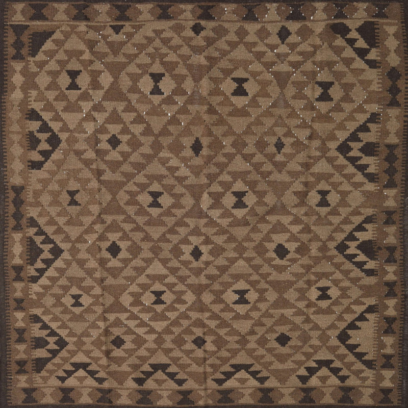 Yeary Southwestern Indoor Rug, Round 6'