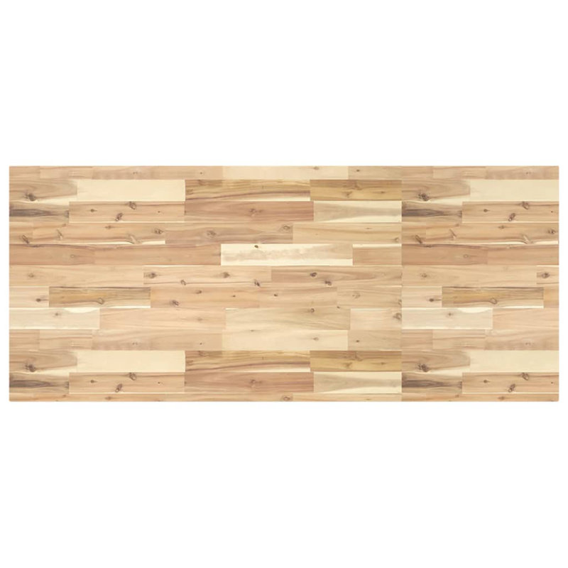 120cm Solid Wood Bathroom Vanity Top, Natural