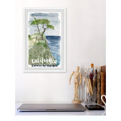 " Discover Carmel By The Sea " Painting Print