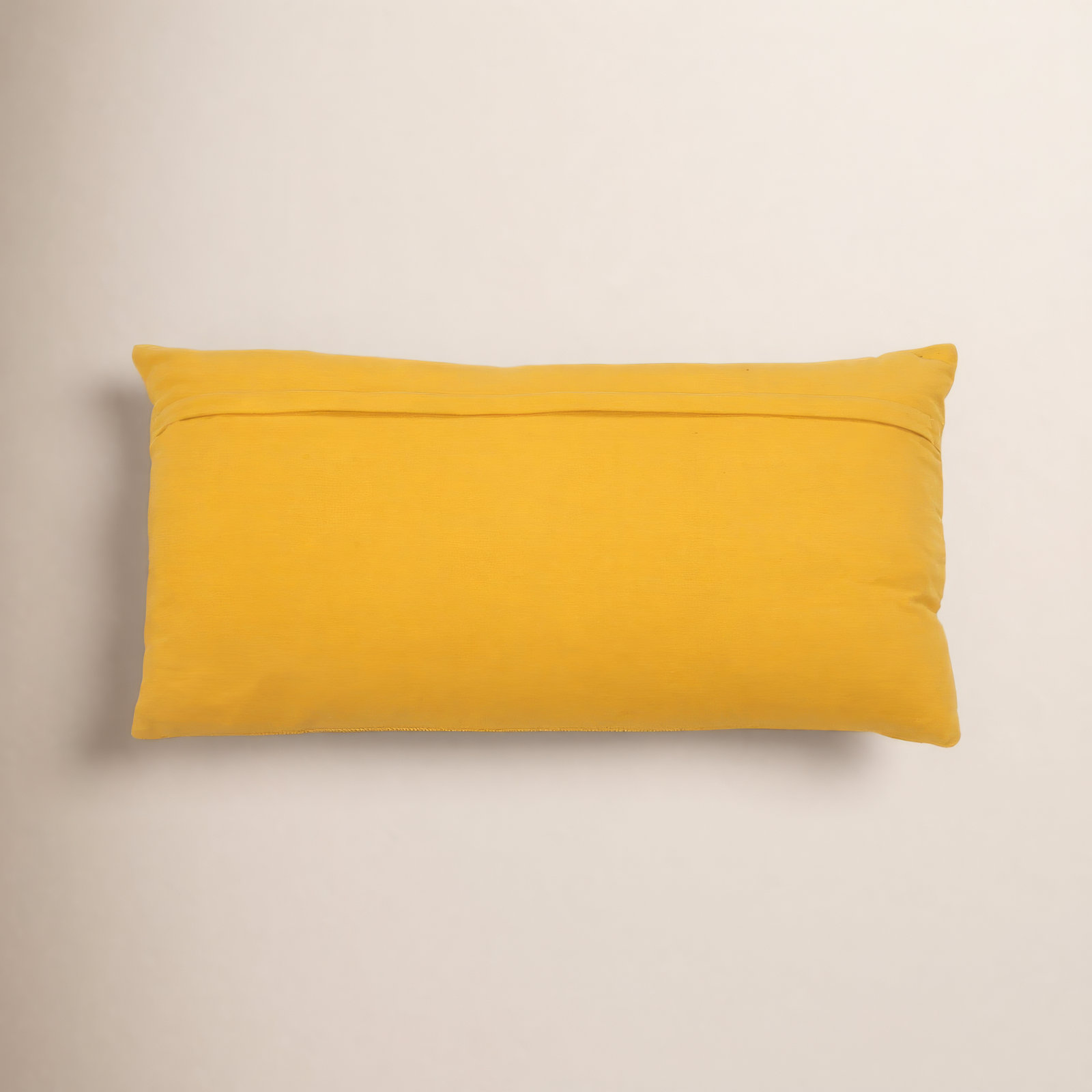 Brockett Textured Lumbar Throw Pillow, Yellow