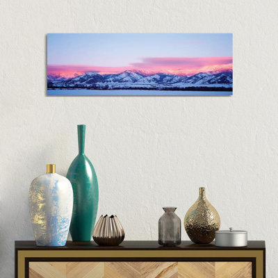 " Bridger Mountains, Sunset, Bozeman, MT, USA "