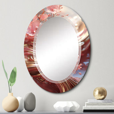 Bourdin - Miroir mural moderne ovale