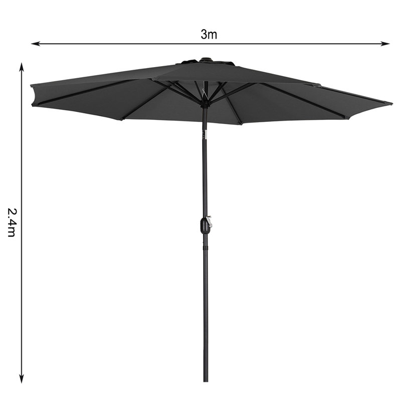 300cm Balcony Parasol