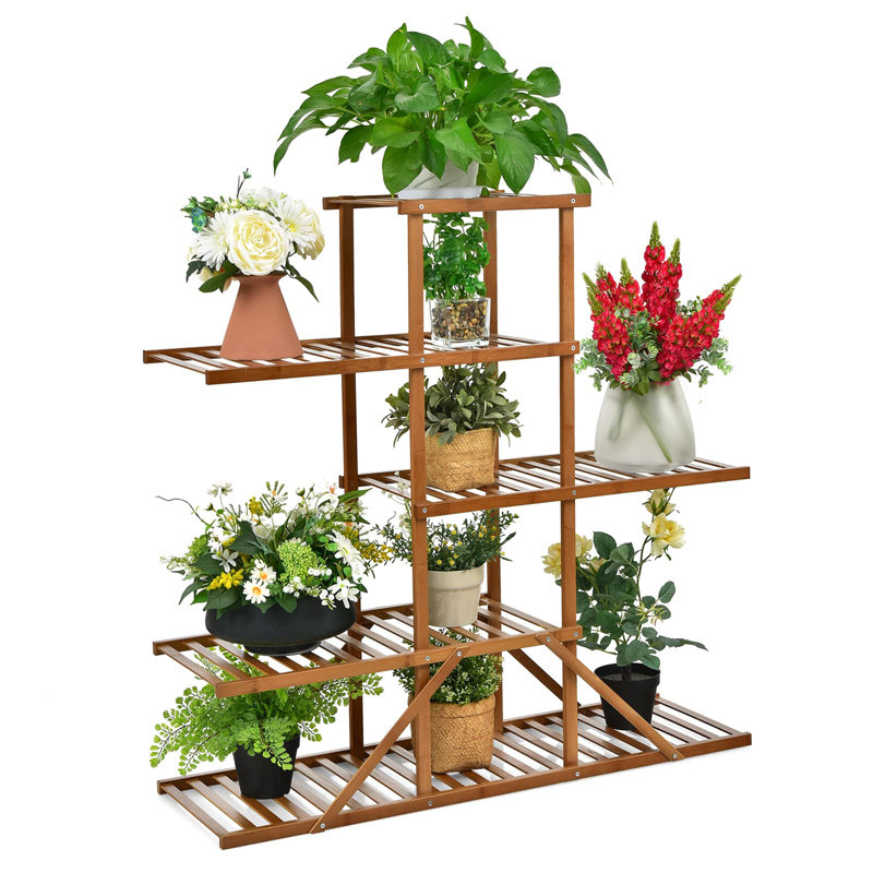 Amonie Wood Plant Stand, Wood