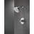 Nicoli Single-Function Shower Faucet Set, Shower Trim Kit with H2Okinetic Shower Head and Valve-50198992