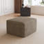 Canapé-repose-pieds, sans assemblage, chameau (tissu velours côtelé moelleux)-282876960