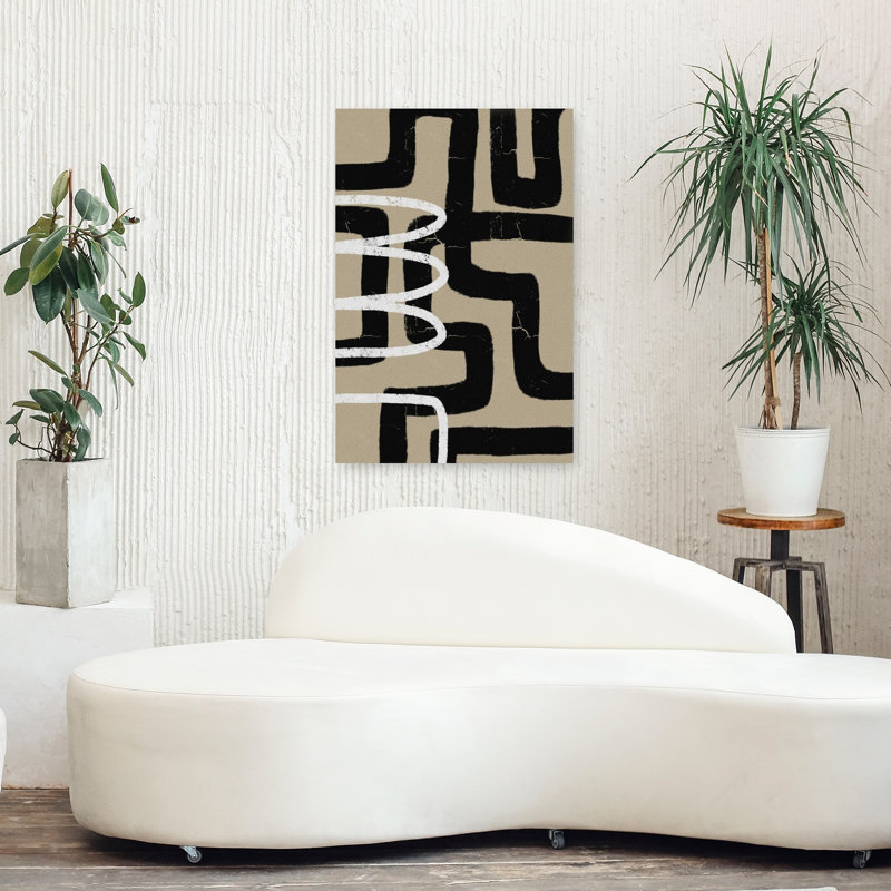 Art contemporain, art contemporain abstrait, H 36 po x l 24 po
