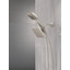 Pomme de douche carrée double 2 en 1 avec douchette à 5 réglages 1,75 GPM Nickel brossé Spotshield-121869781