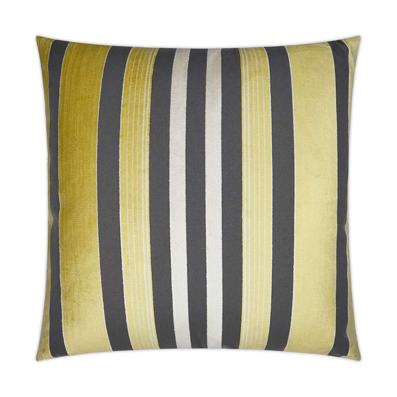 Cayman Pillow Cover & Insert, Sunny Striped, Rectangle 14"H x 24"W