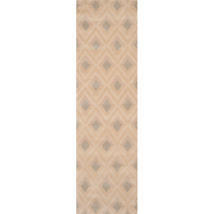 Isaac Mizrahi Hand Tufted Wool Geometric Rug, Runner 2'3" x 8'