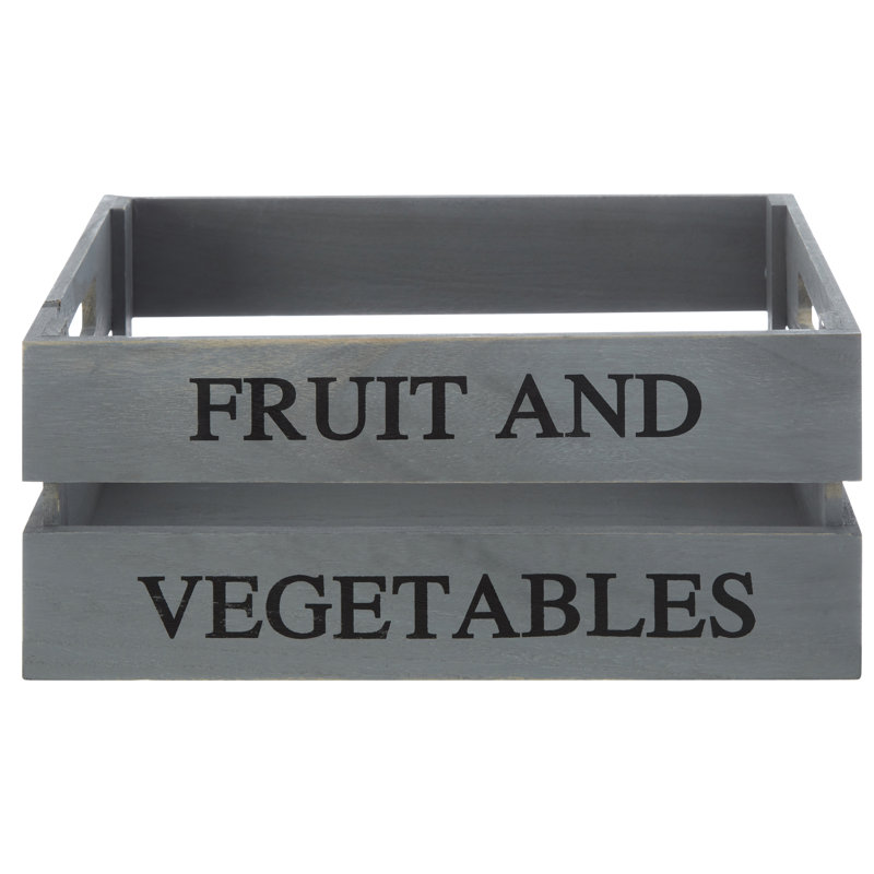 Solid Wood Storage Bin