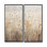 Décoration florale beige et fleurs sauvages - Décoration murale beige