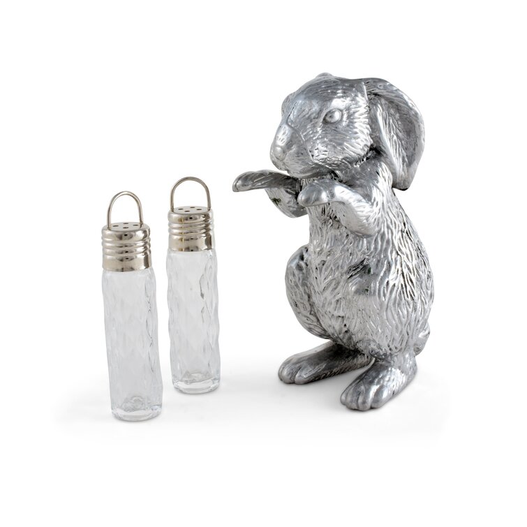 Chick & Bunny Salt & Pepper Shakers Set/2