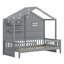 Lit maison avec tablettes-1182987318