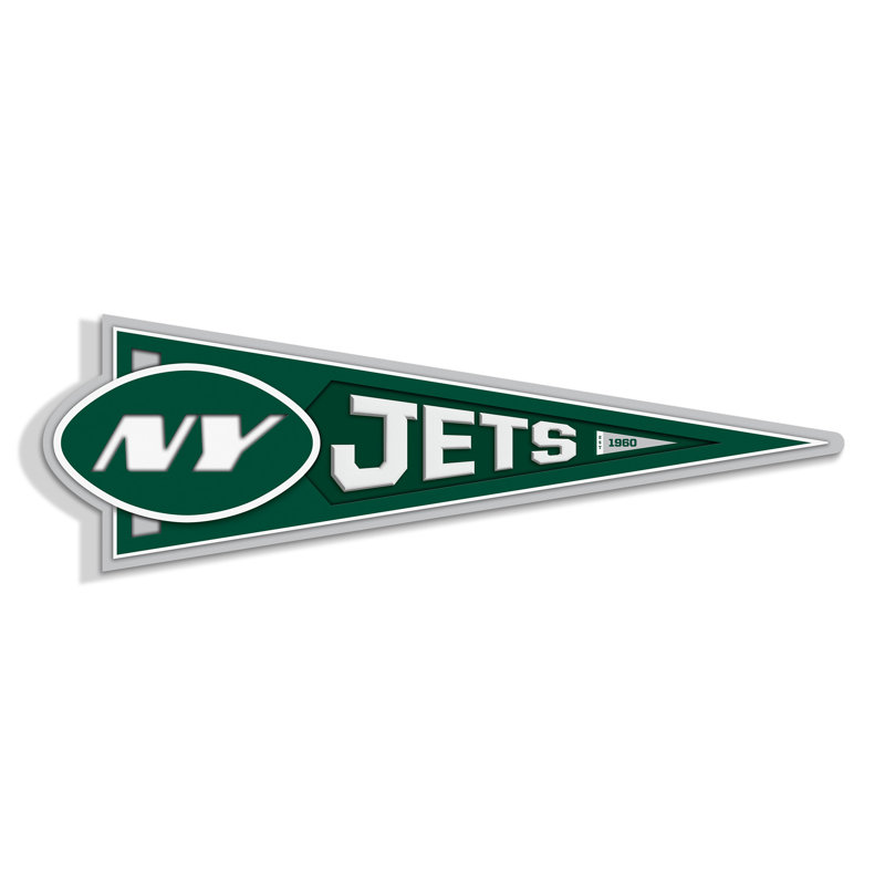 NFL New York Jets Pennant Sign