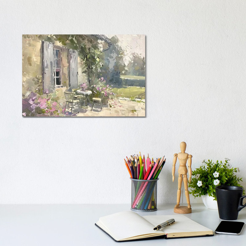 Patio by Willow Studio - Gallery-Wrapped Canvas Giclée on Canvas, Does Not Apply, Wrapped Canvas, 101.6 cm H x 152.4 cm W