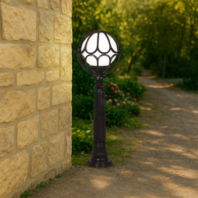 Lampe sur pied d'extérieur de 39,4 po de hauteur