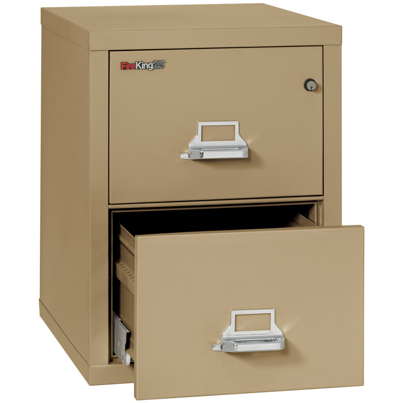 Fireproof 2 - Drawer File Cabinet, Sand
