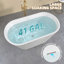  51" X 27" Acrylic Freestanding Soaking Bathtub With Drain in White-91478920