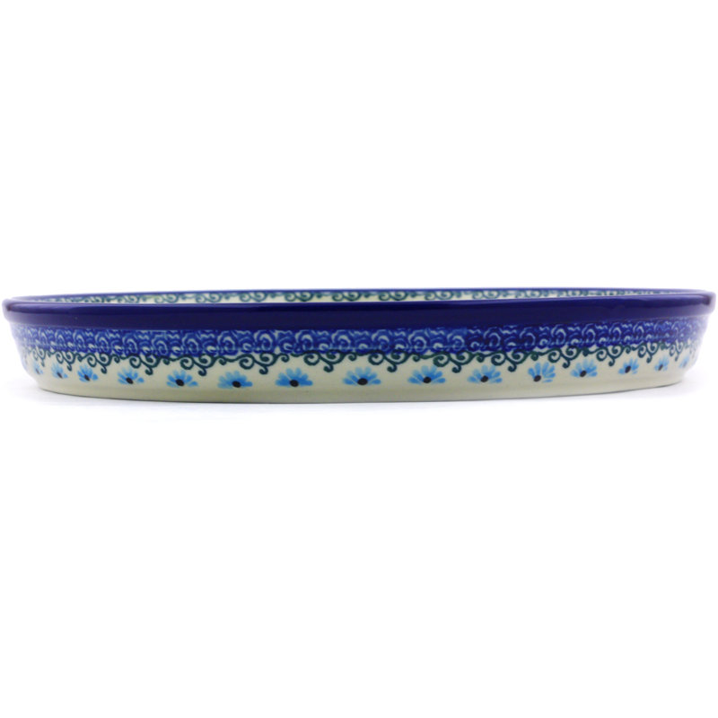 Forget Me Not Stoneware Platter