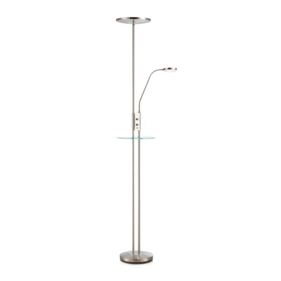 Jareth 181cm LED Tray Table Floor Lamp with USB