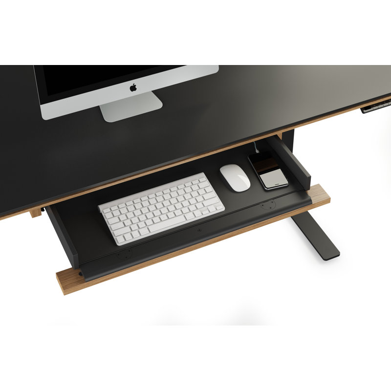 Sequel 20 2.25" H x 27.75" W Desk Keyboard Drawer, Natural Walnut