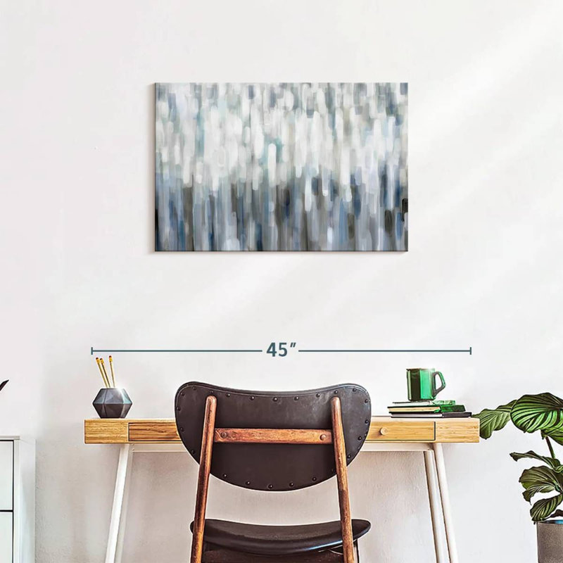 Avery Silver Rain, 20" H x 30" W