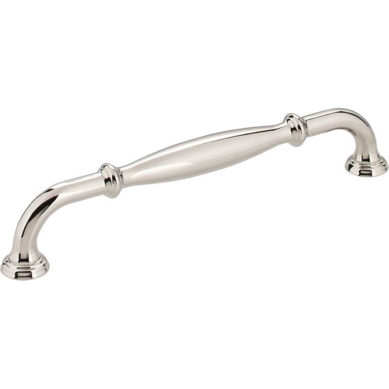 Tiffany Bar Pull, Polished Nickel, 6 5/16"