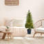 Sapin de noël artificiel vert 4,5 pi