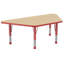 Table d'activité trapézoïdale à hauteur réglable avec pieds trapus-802538666-774649213-774649215