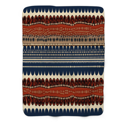 Hippie Geometrics - 1 Piece Blanket