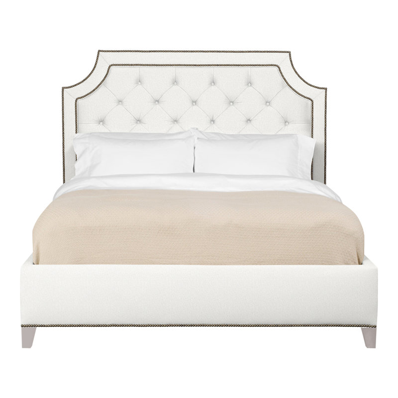 Audrey/Asher Solid Wood Bed, Tommy Snow, Yes, Dove Gray