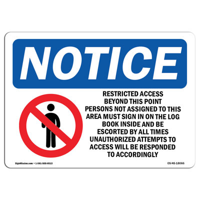 Restricted Access Beyond This Sign