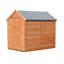 Garden Value 4 ft. W x 6 ft. D Overlap Garden Shed-32647624