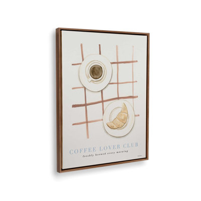 «Coffee Lover Club» par Rachel Nieman, reproduction d'art