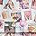 SOPHIE LAURENCE Wallpaper Instadream Multi , 10.05 X 0.53M, Pastel Vintage Style Roll
