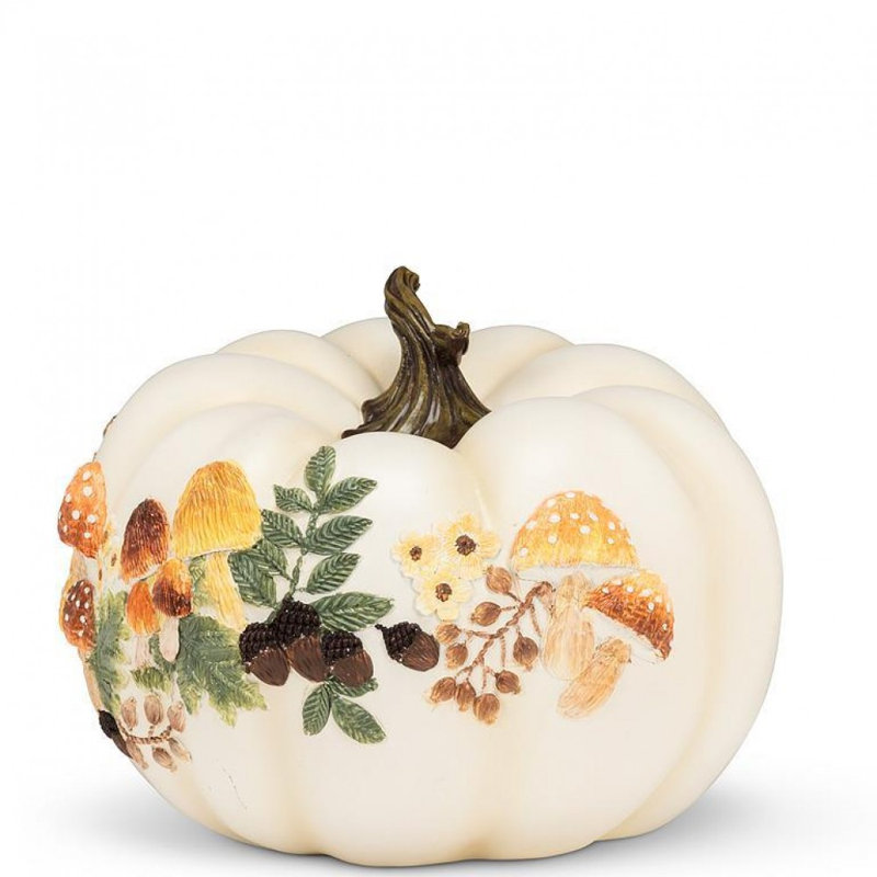 Citrouille basse avec champignons