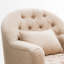 Fauteuil en lin capitonné 32,28 po Elisabetta-21271776